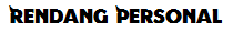 Rendang Personal